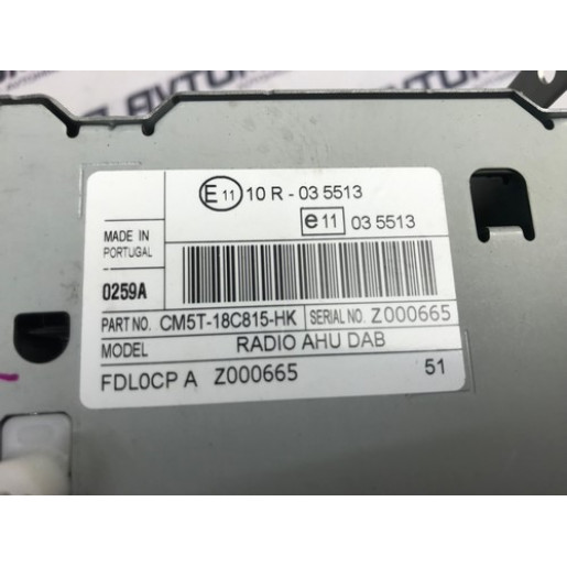 Магнитола Ford Focus 3 2011-2017 CM5T18C815HK